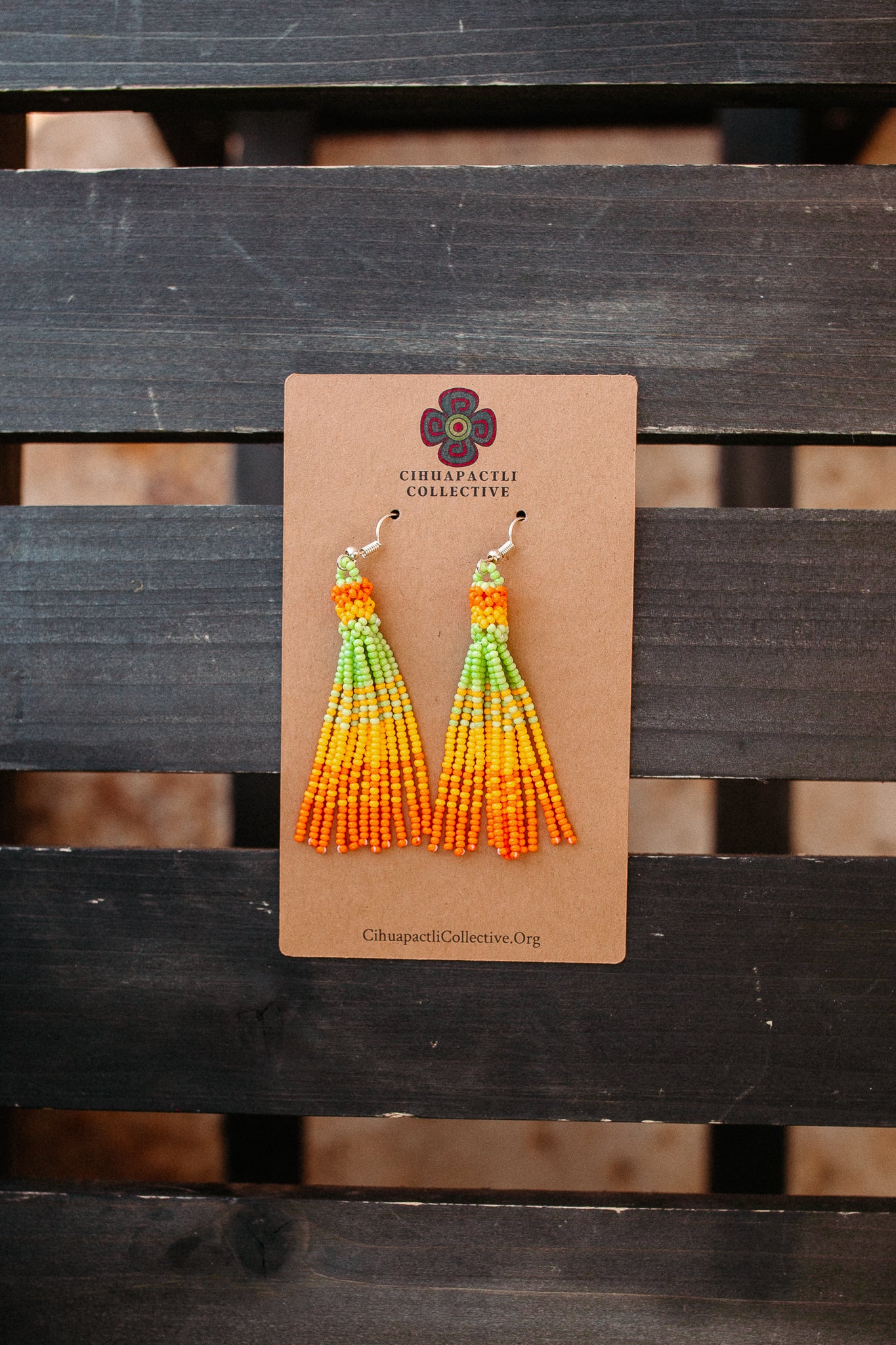 Beaded Tassle Earrings
