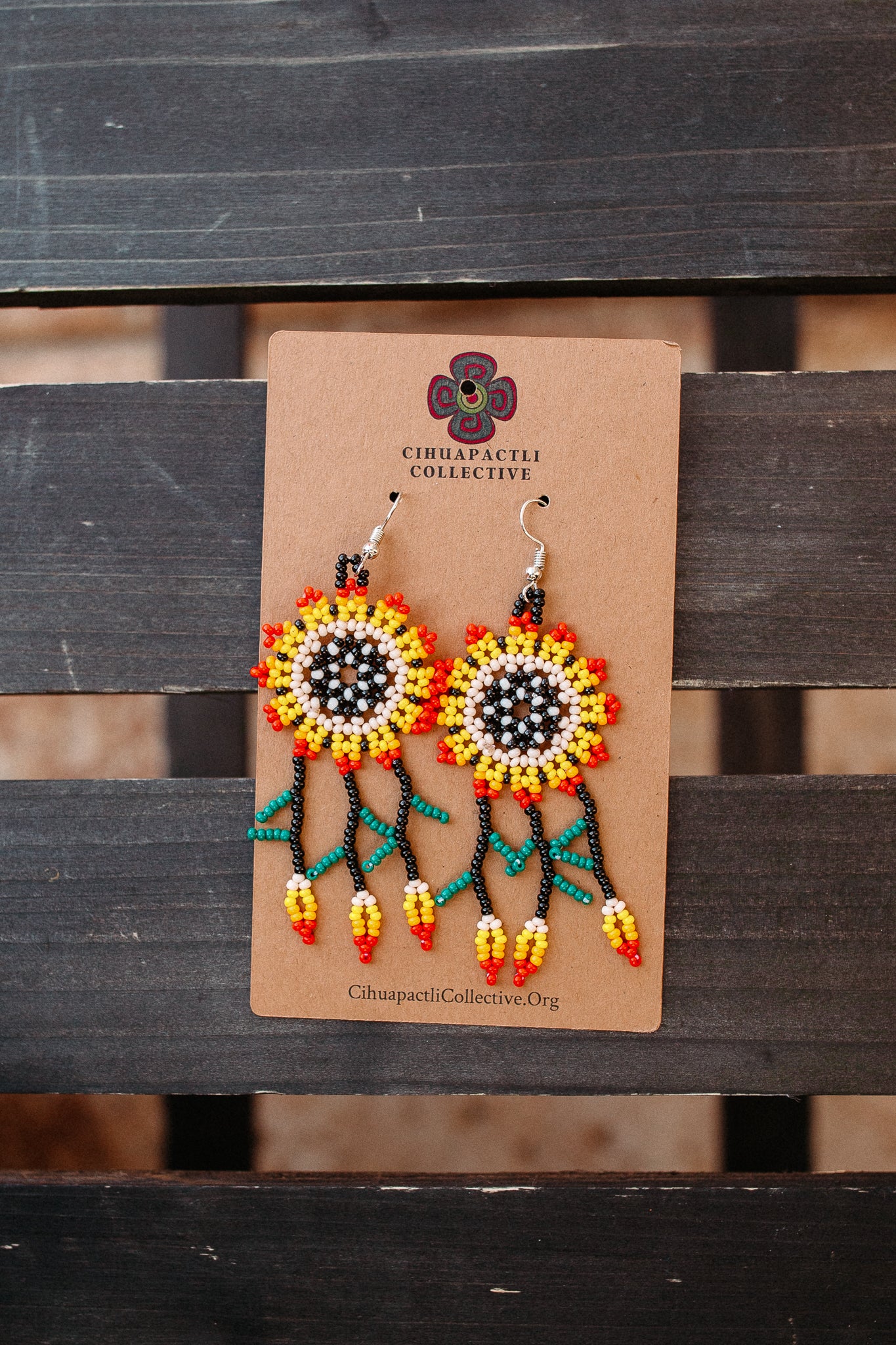 Beaded Dangling Earrings