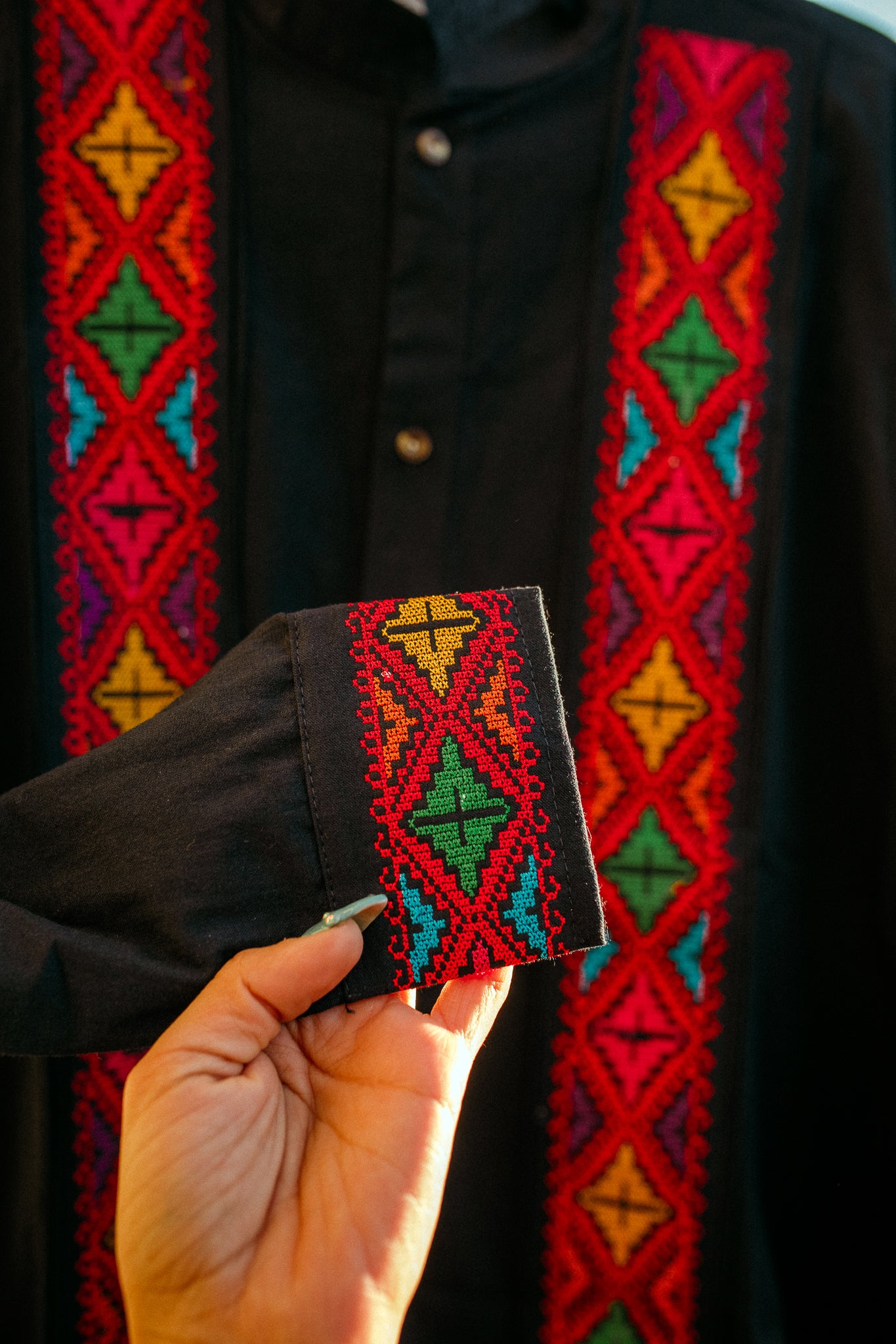 Camisa Punto de Cruz