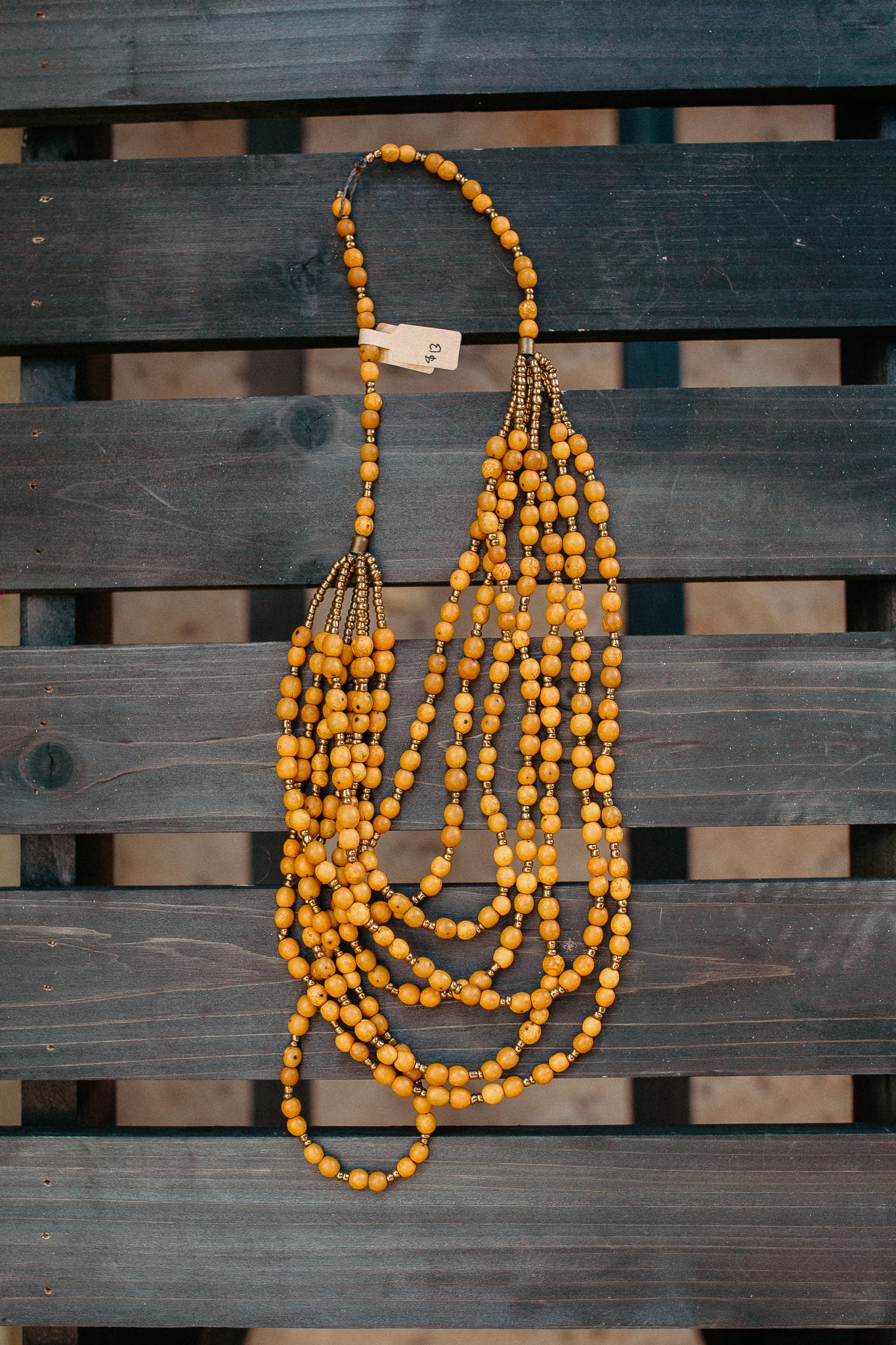Round Beaded Necklace