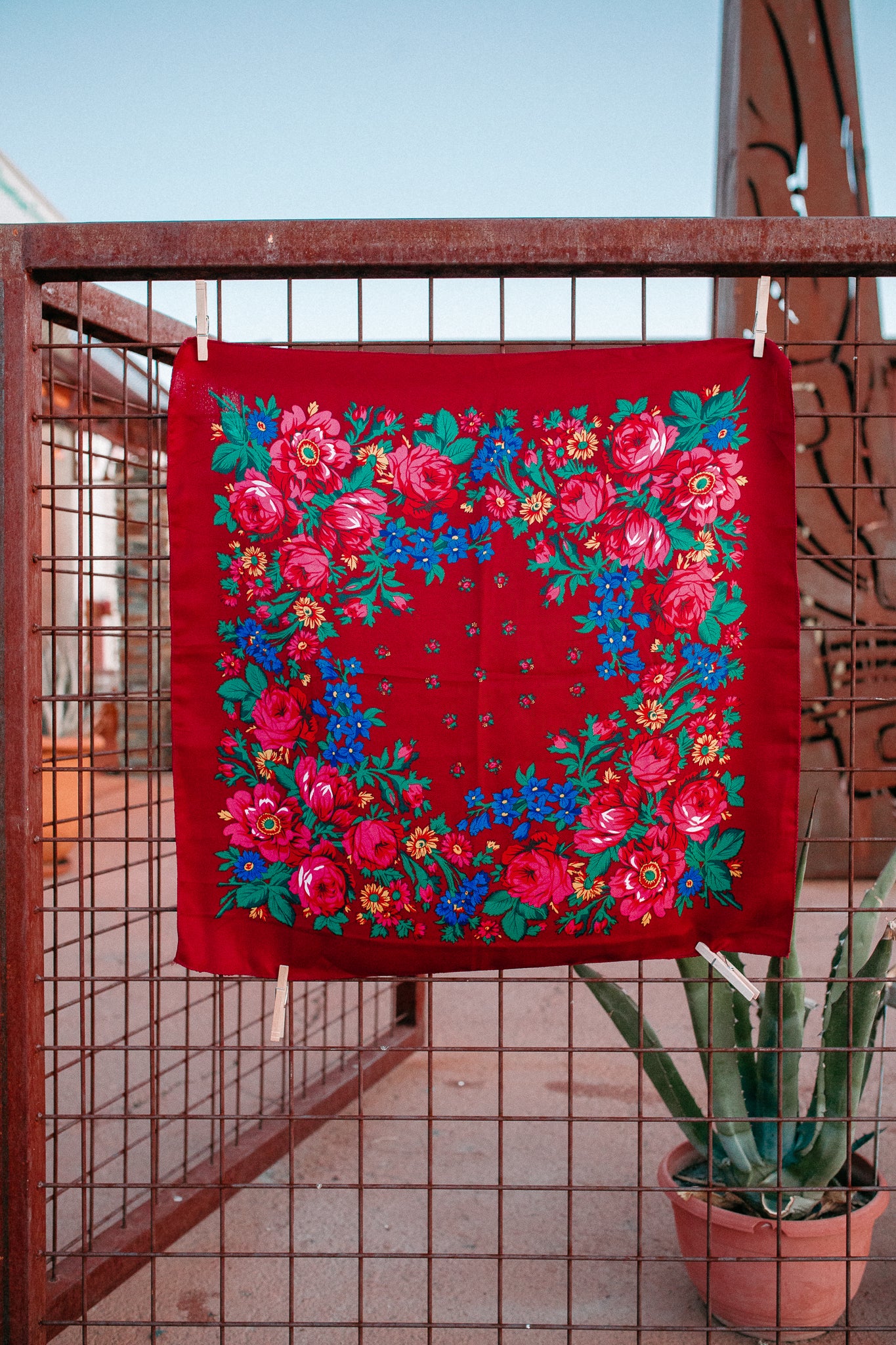 Floral Headscarf