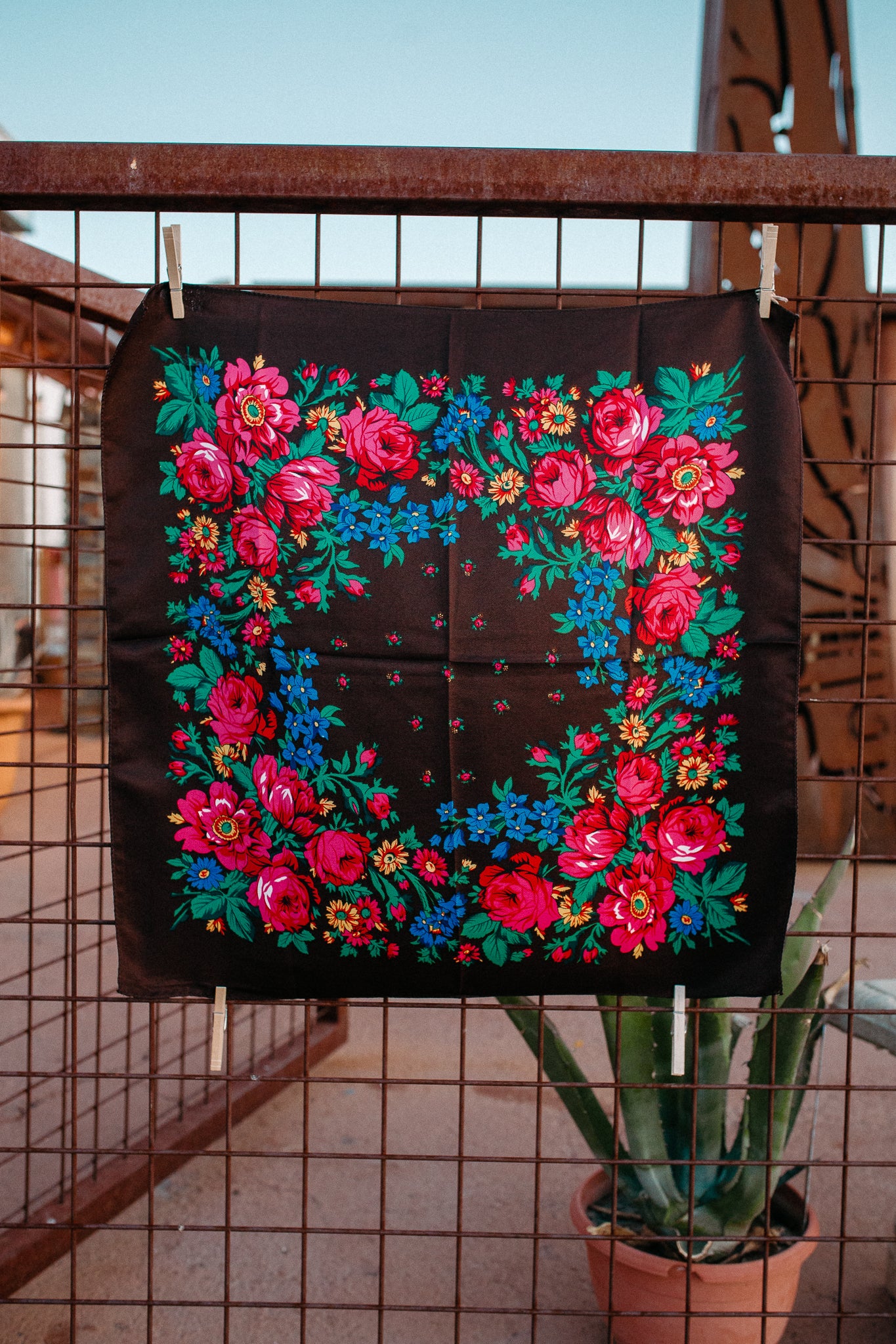 Floral Headscarf