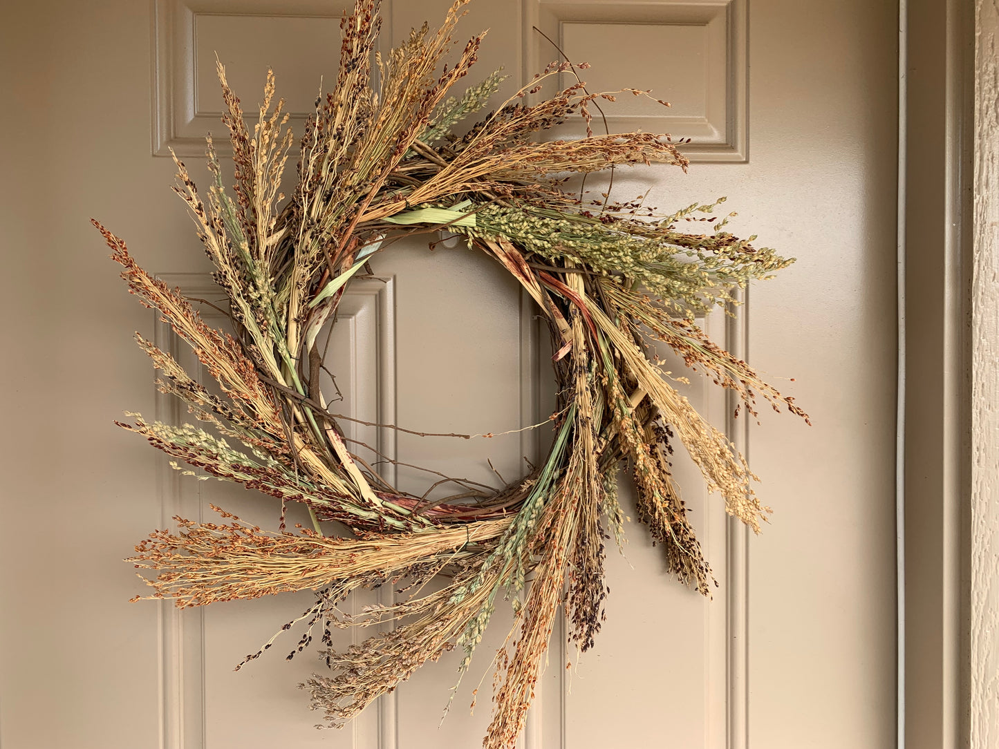 Broom Corn Wreaths