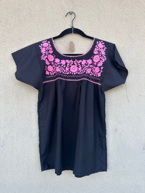 Huipil/Blusa Eco Black