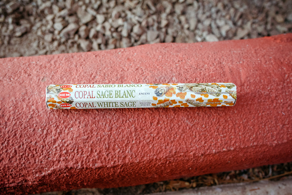 Copal White Sage Incense Box