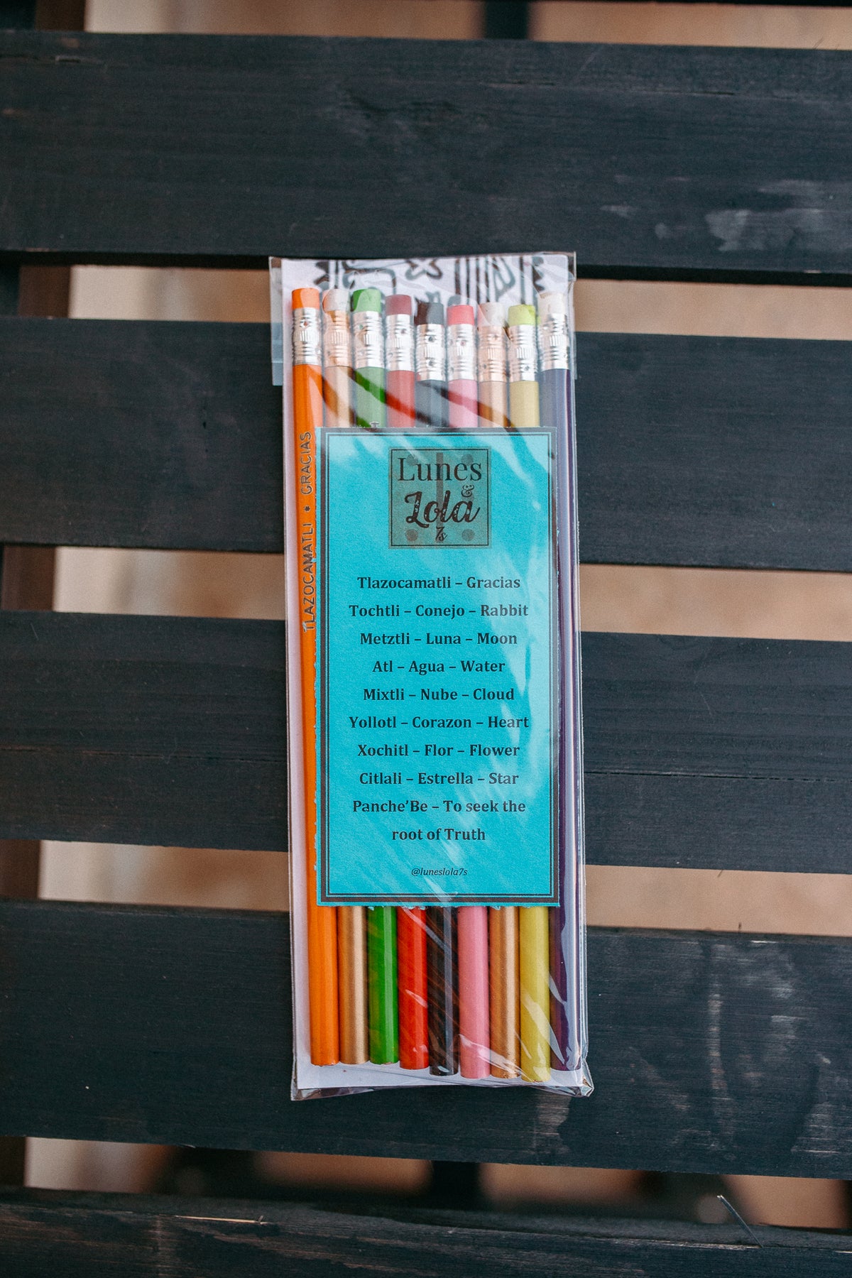 Lunes & Lola 7's Trilingual Pencil Pack
