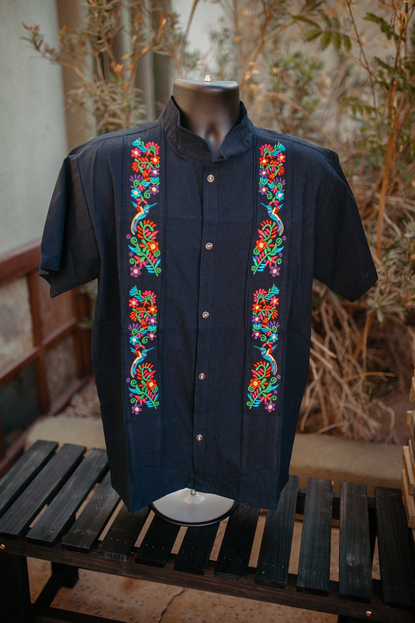 Camisa Bordada