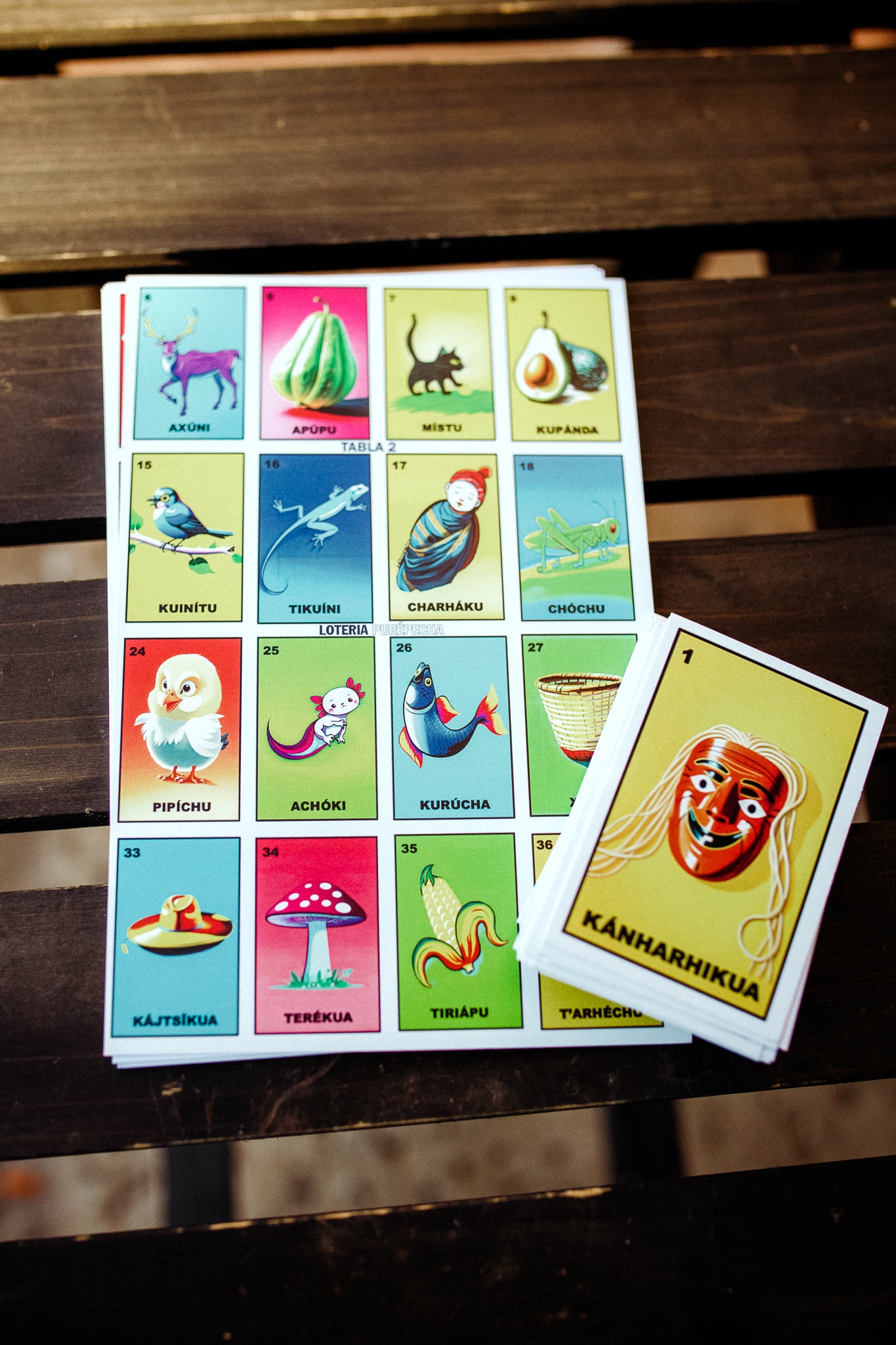 Purépecha Loteria