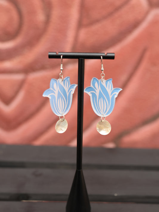 A Native Touch Flower Earrings