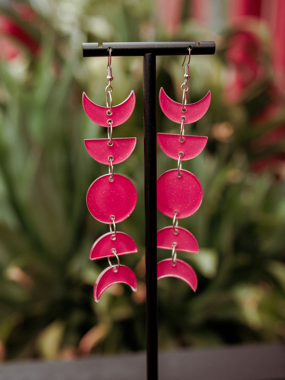 A Native Touch Moon Phase Earrings