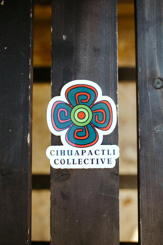 Sticker - 3" Cihuapactli Collective Flor