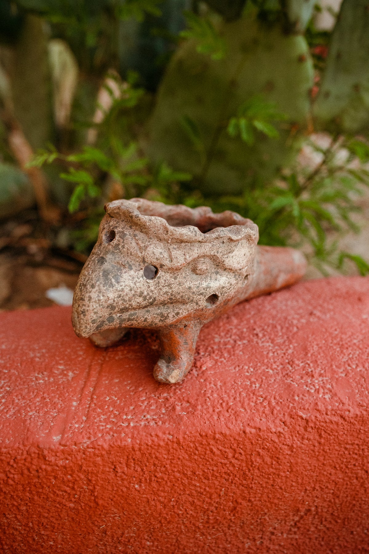 Large Eagle Ceramic Copalero aka Popoxcomitl
