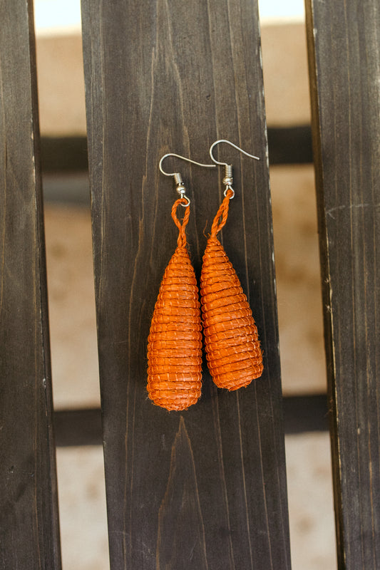 Melmikays Woven Drop Earrings