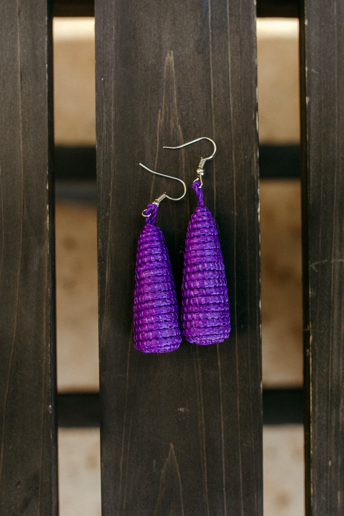 Melmikays Woven Drop Earrings