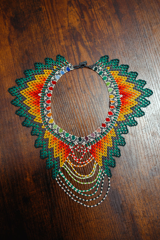 Multicolor Beaded Ecuadorian Necklace