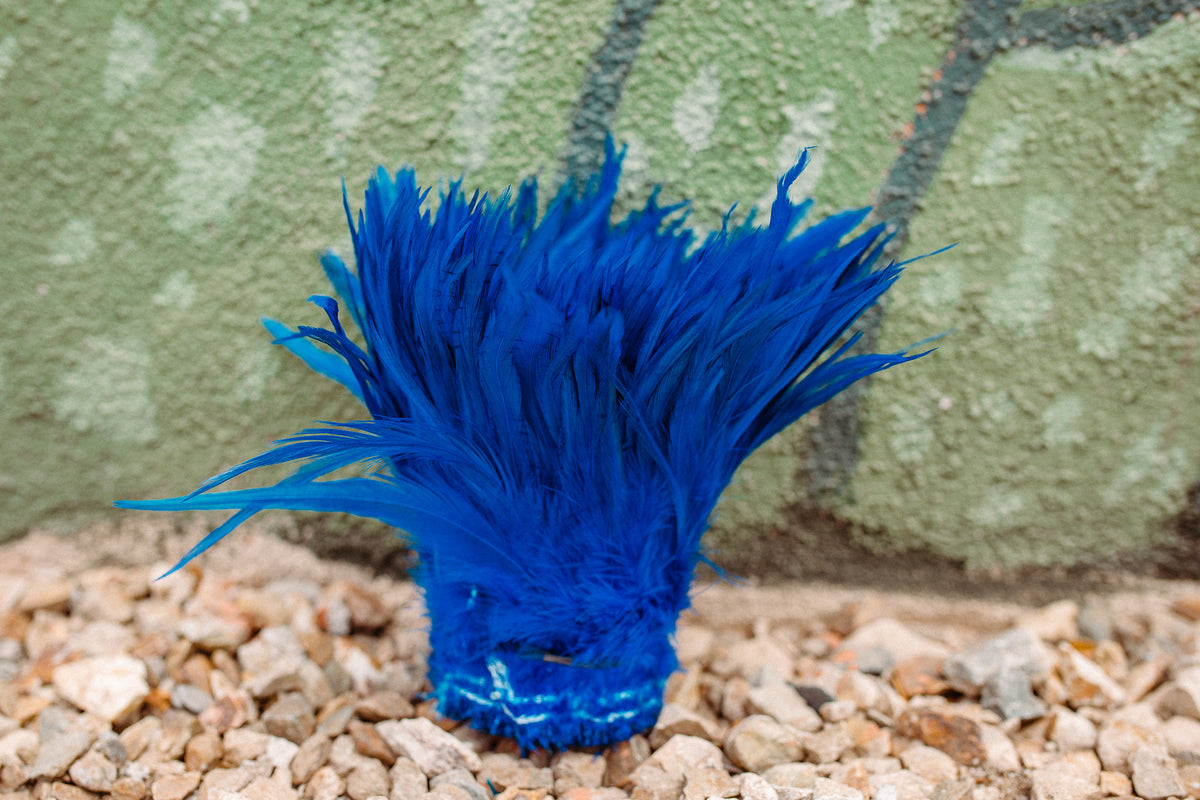 5-7" Flecos aka Strung Rooster Saddles Feathers