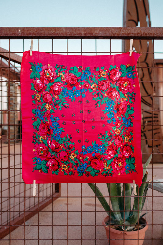 Floral Headscarf