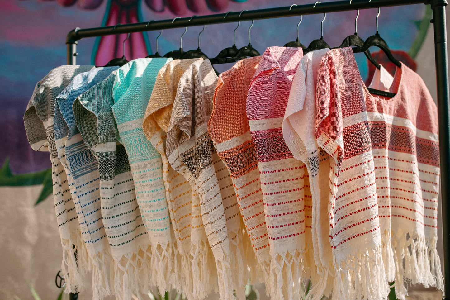 Cropped Woven Huipil