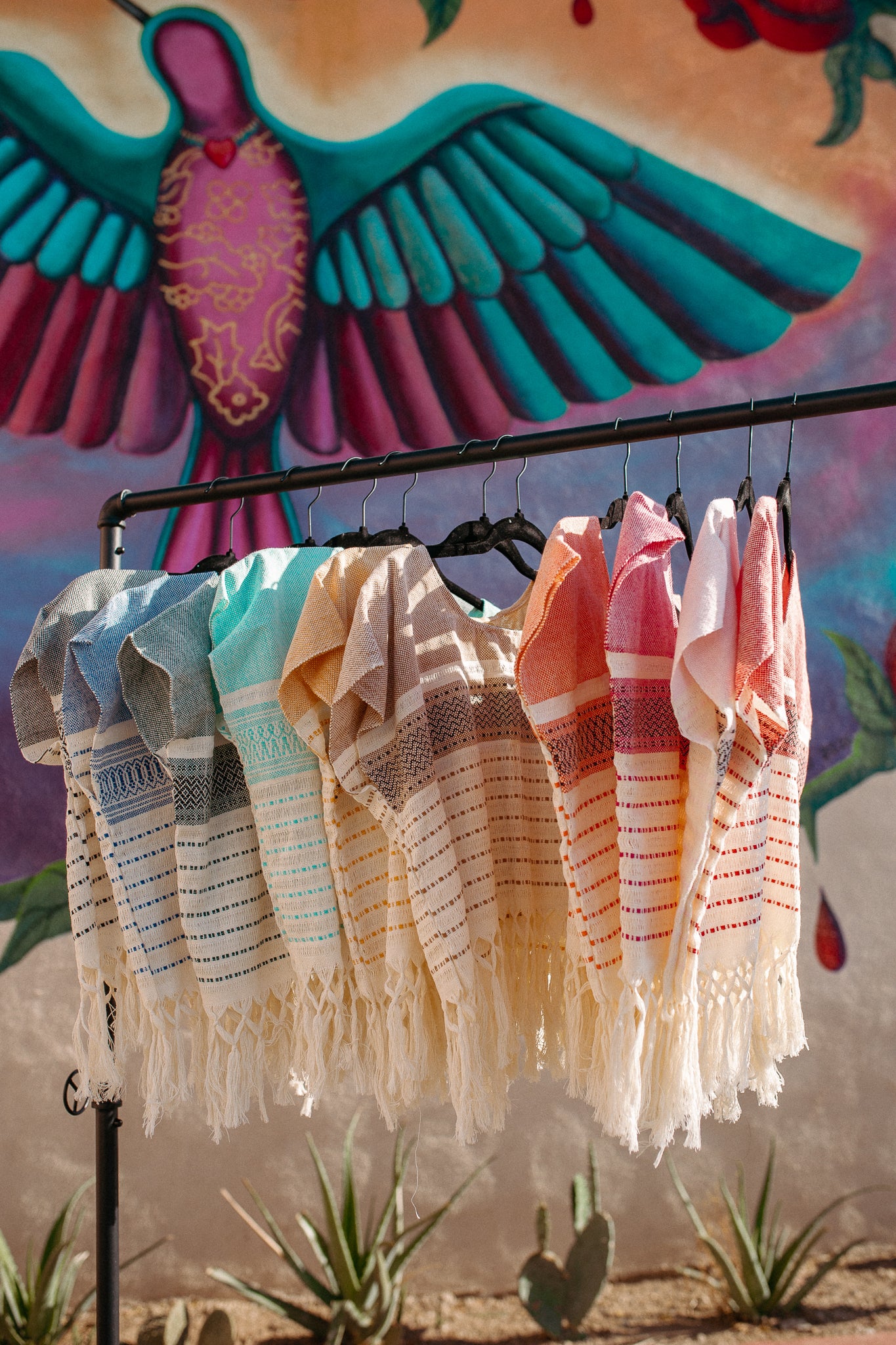 Cropped Woven Huipil