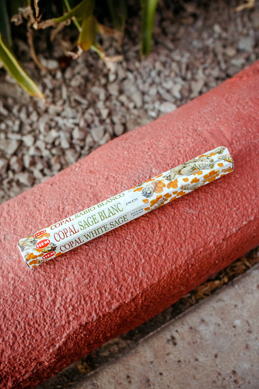 Copal White Sage Incense Box
