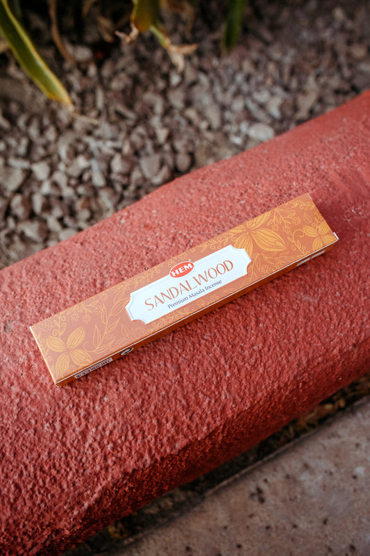 Sandalwood Incense Box