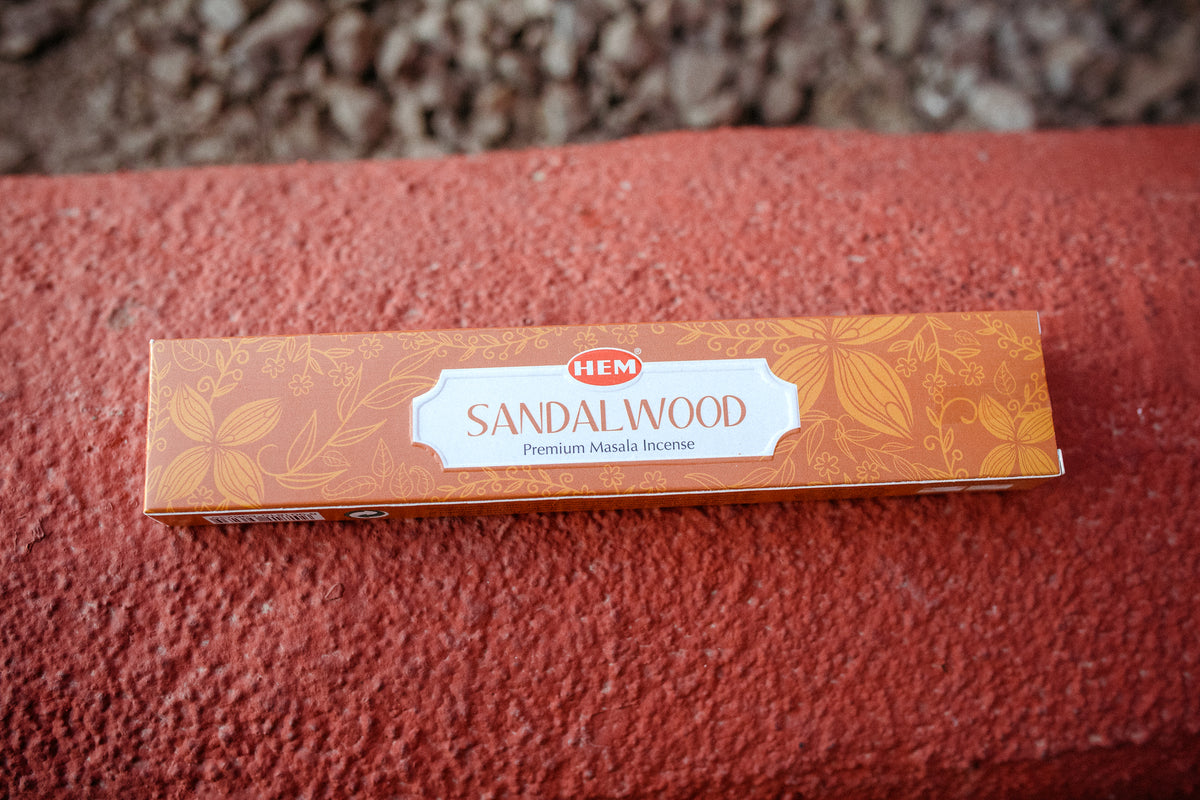 Sandalwood Incense Box