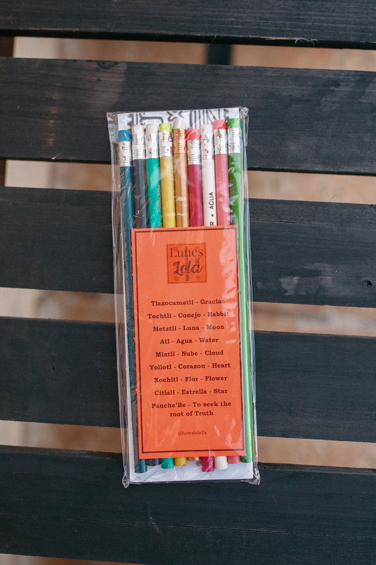 Lunes & Lola 7's Trilingual Pencil Pack
