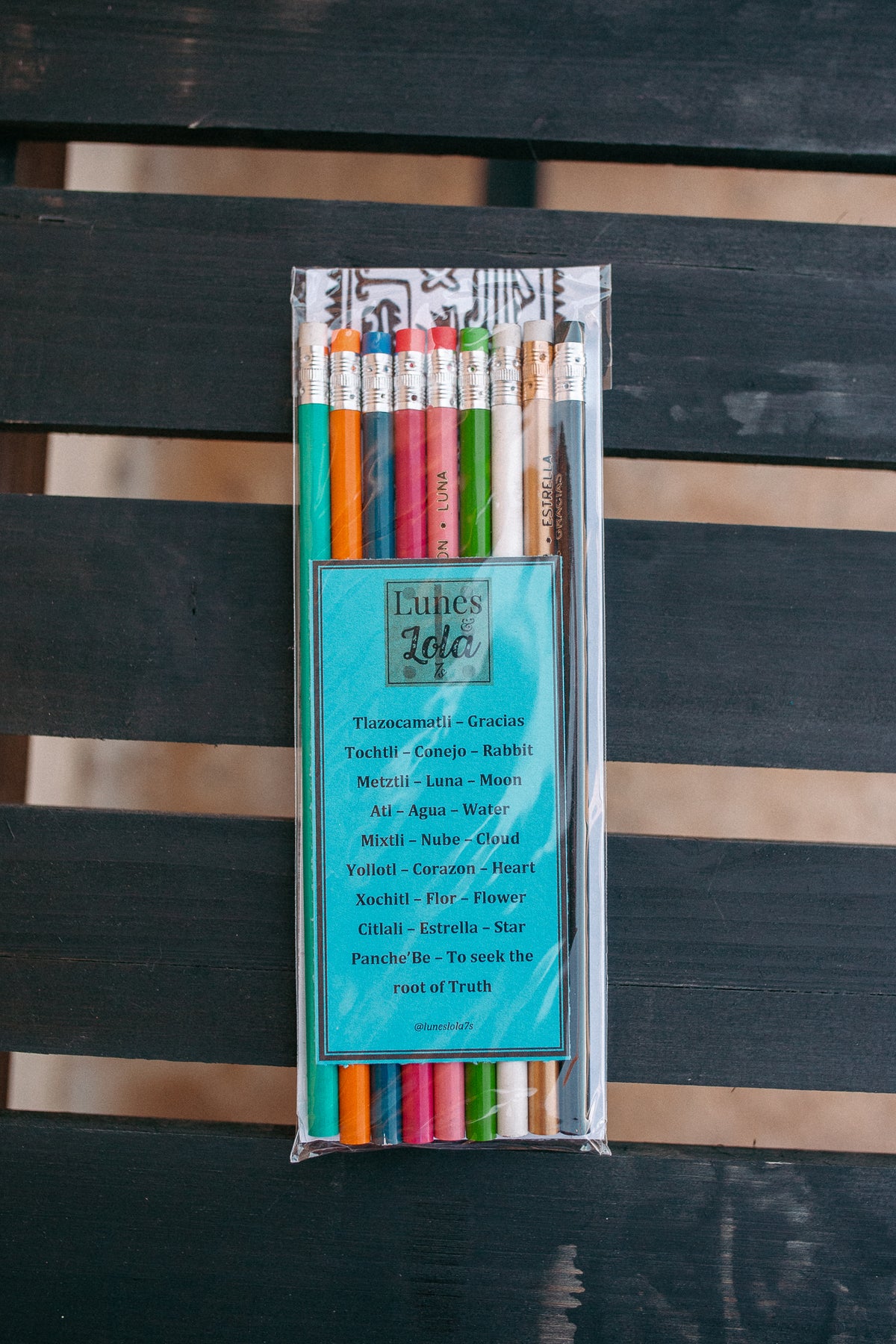 Lunes & Lola 7's Trilingual Pencil Pack