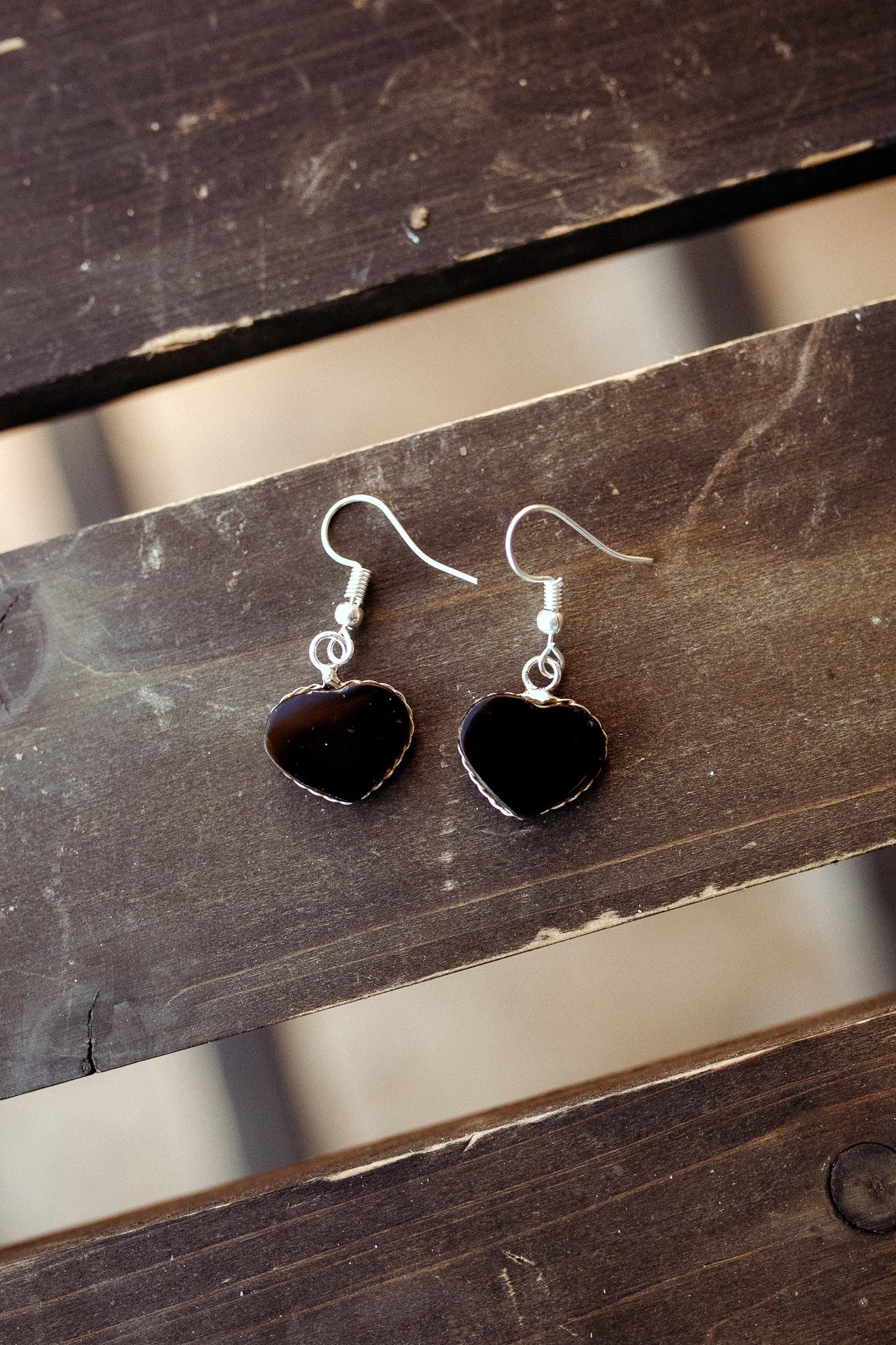 Obsidian Earrings