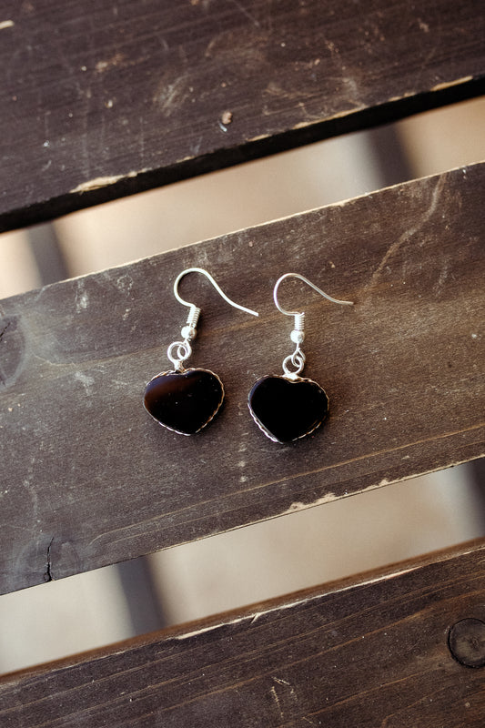 Obsidian Earrings