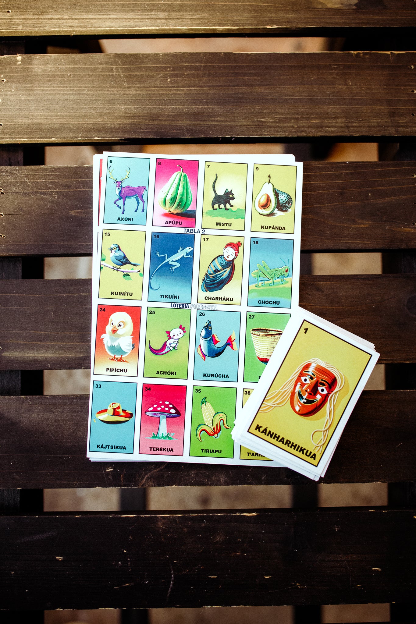 Purépecha Loteria