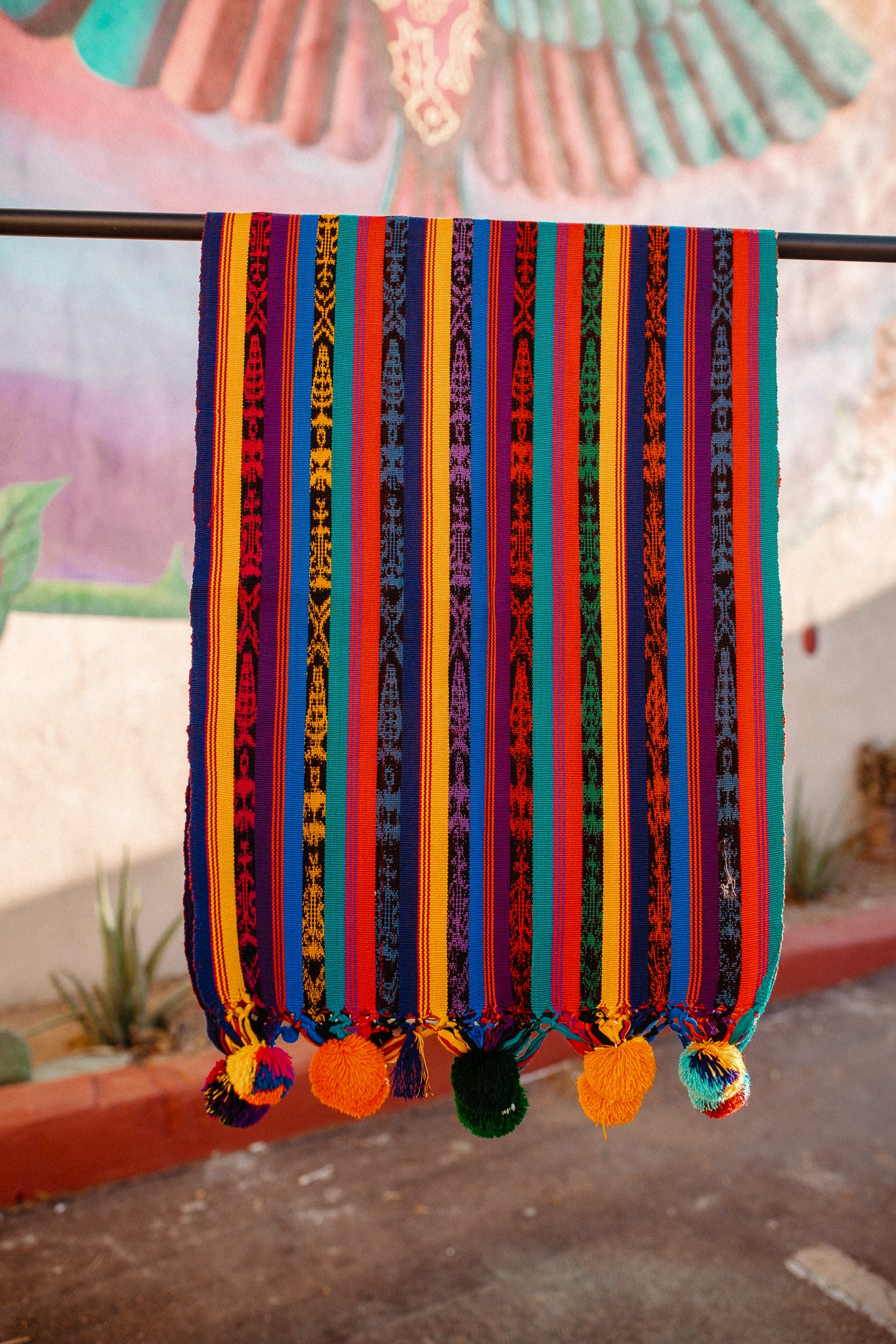 Rebozo de Guatemala Tipico Multicolor 1