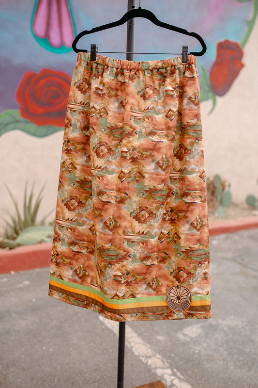Tammy's O'odham Desert L Ribbon Skirt