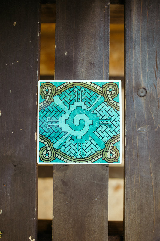 Holographic Hunab Ku Sticker