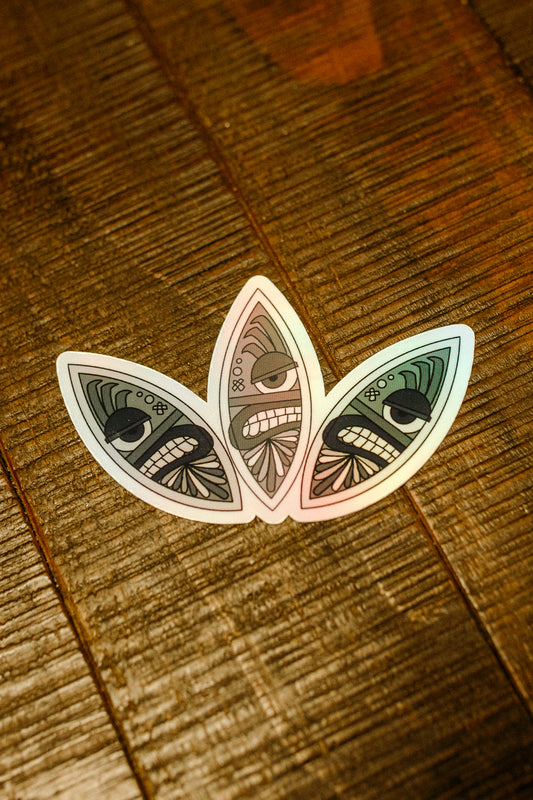 3 Flints Sticker