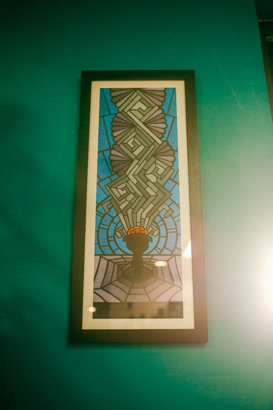 Framed Popoxcomitl
