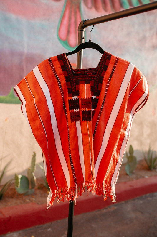 Orange Huipil de Chiapas
