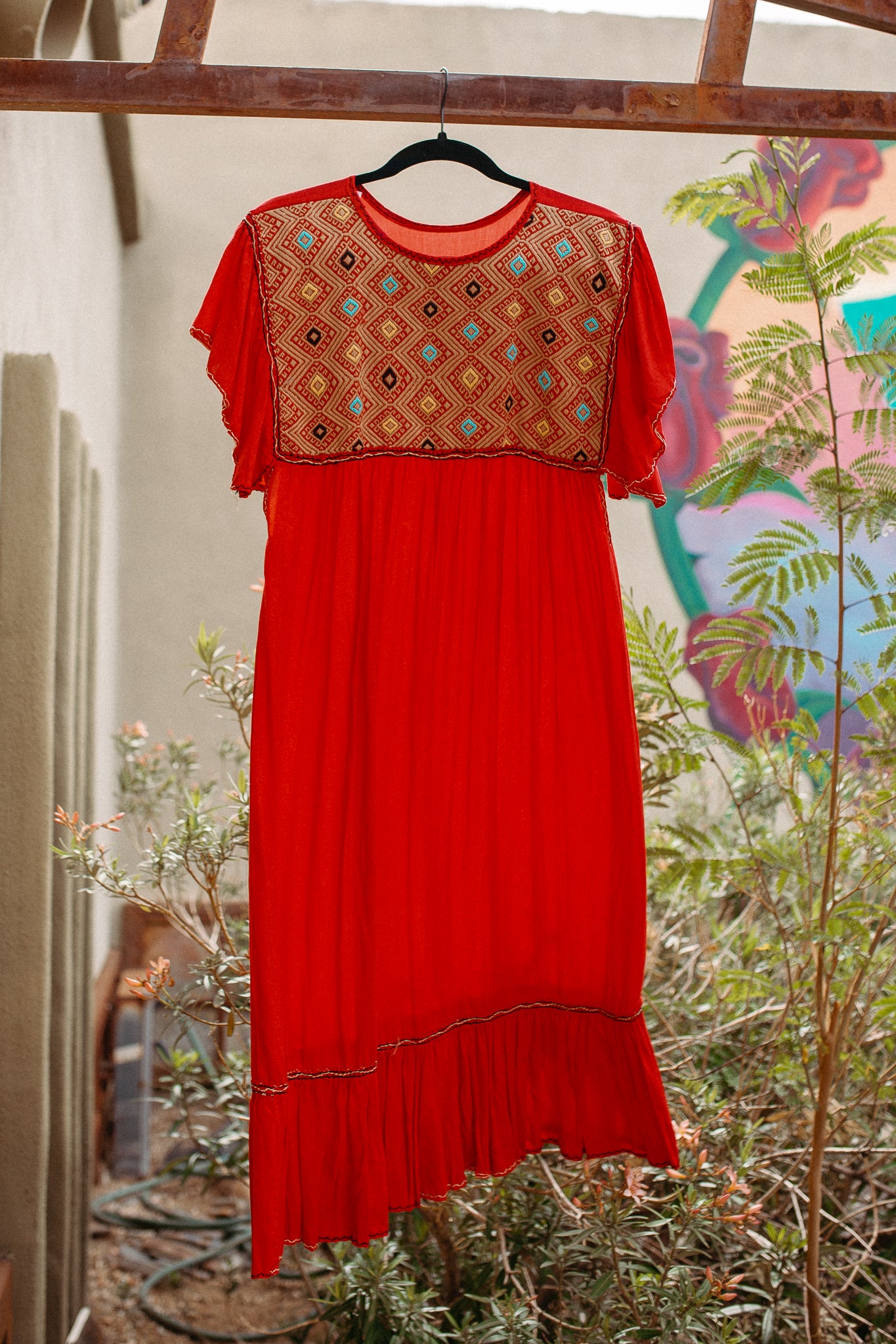 Dress/Vestido Surtido Rayon - Mexico Cihuapactli Collective Dress/Vestido Surtido Rayon - Mexico Cihuapactli Collective
